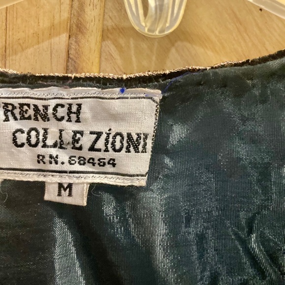 French Collezioni Velvet Embroidered Jacket - Picture 6 of 16